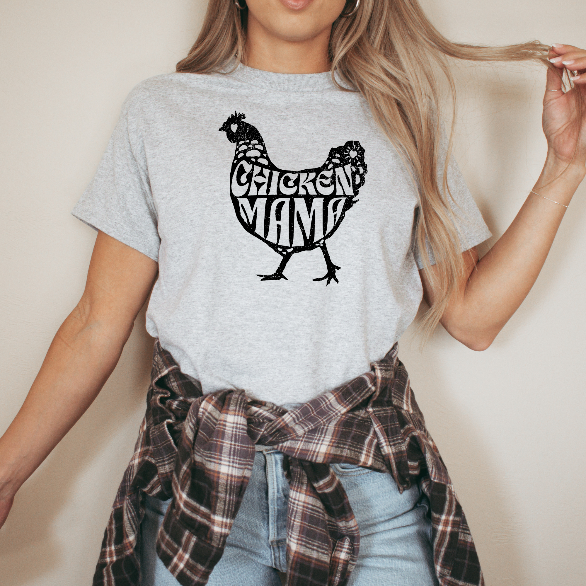 Soft high-quality t-shirt for chicken lovers and homesteaders