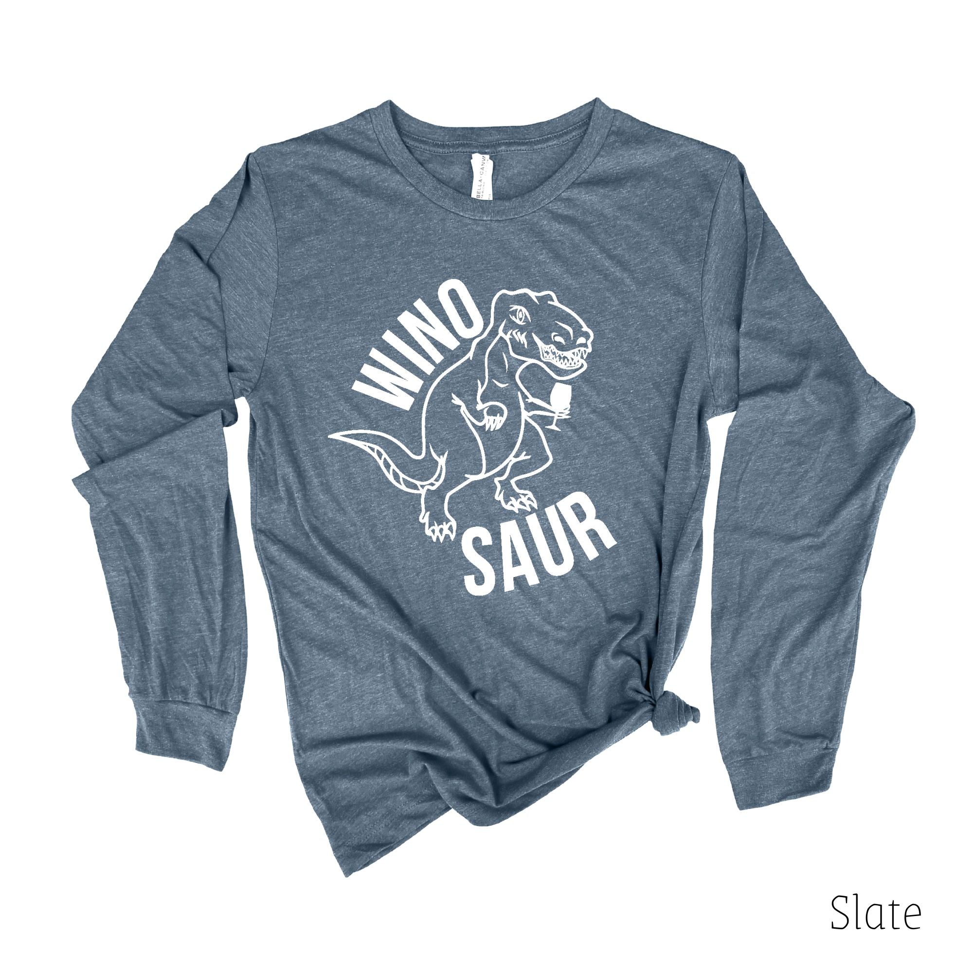 Wine Lover Long Sleeve Shirt for Women, Graphic Tee 39T-Long Sleeves-208 Tees- 208 Tees, A Women's, Men's and Kids Online Graphic Tee Boutique, Located in Spirit Lake, Idaho