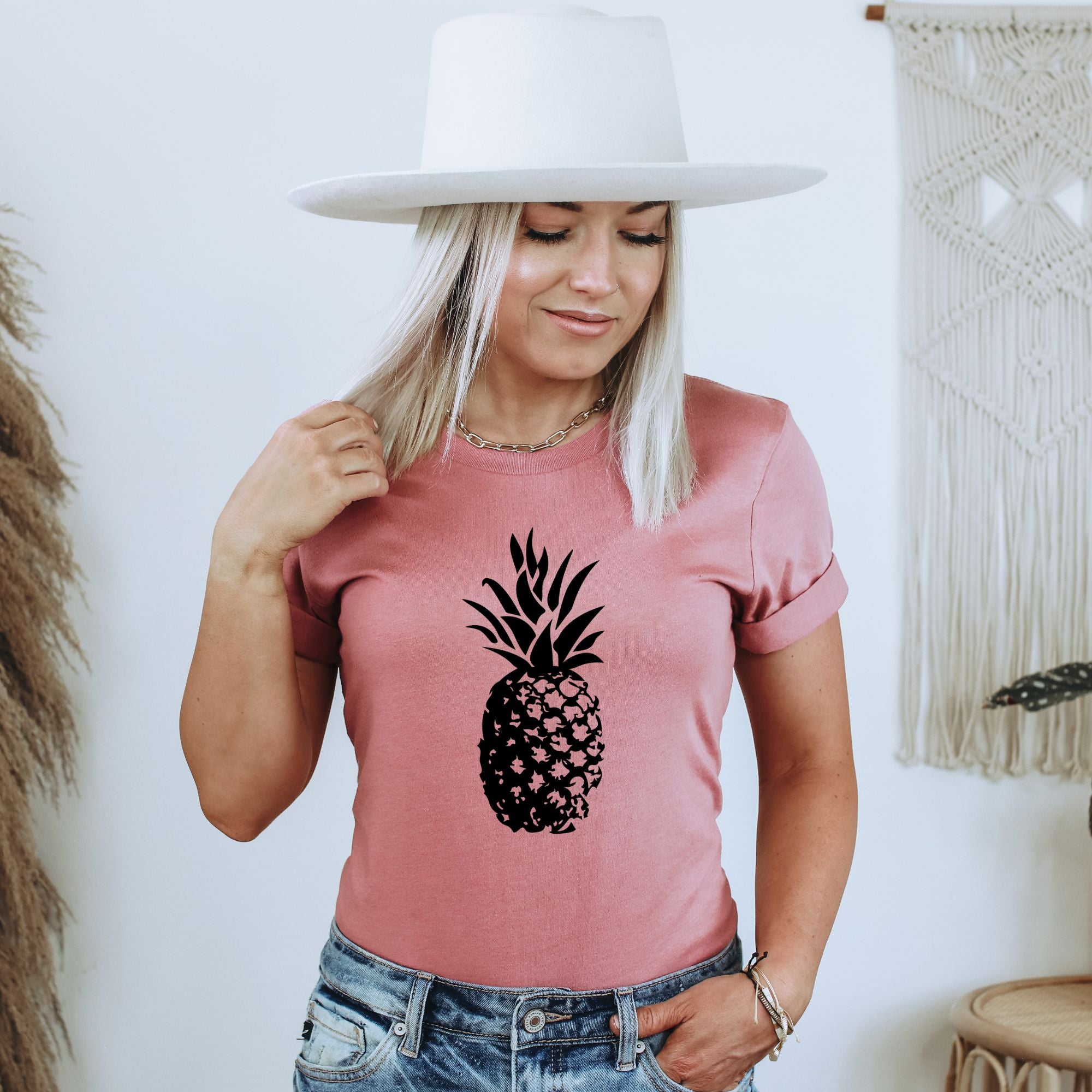 Pineapple TShirt Graphic Tee 27T-208 Tees- 208 Tees, A Women's, Men's and Kids Online Graphic Tee Boutique, Located in Spirit Lake, Idaho