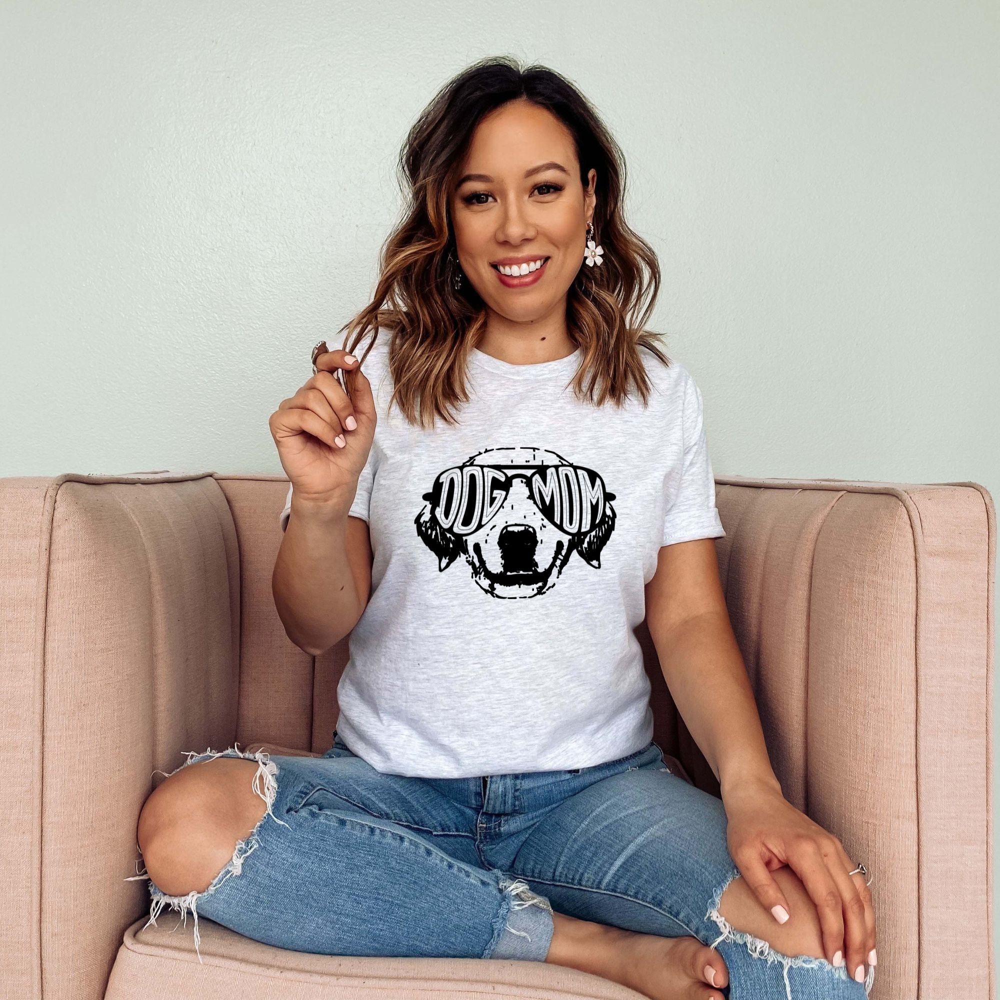 Dog Mom Shirt, Dog Mama T Shirt 14T-208 Tees- 208 Tees, A Women's, Men's and Kids Online Graphic Tee Boutique, Located in Spirit Lake, Idaho