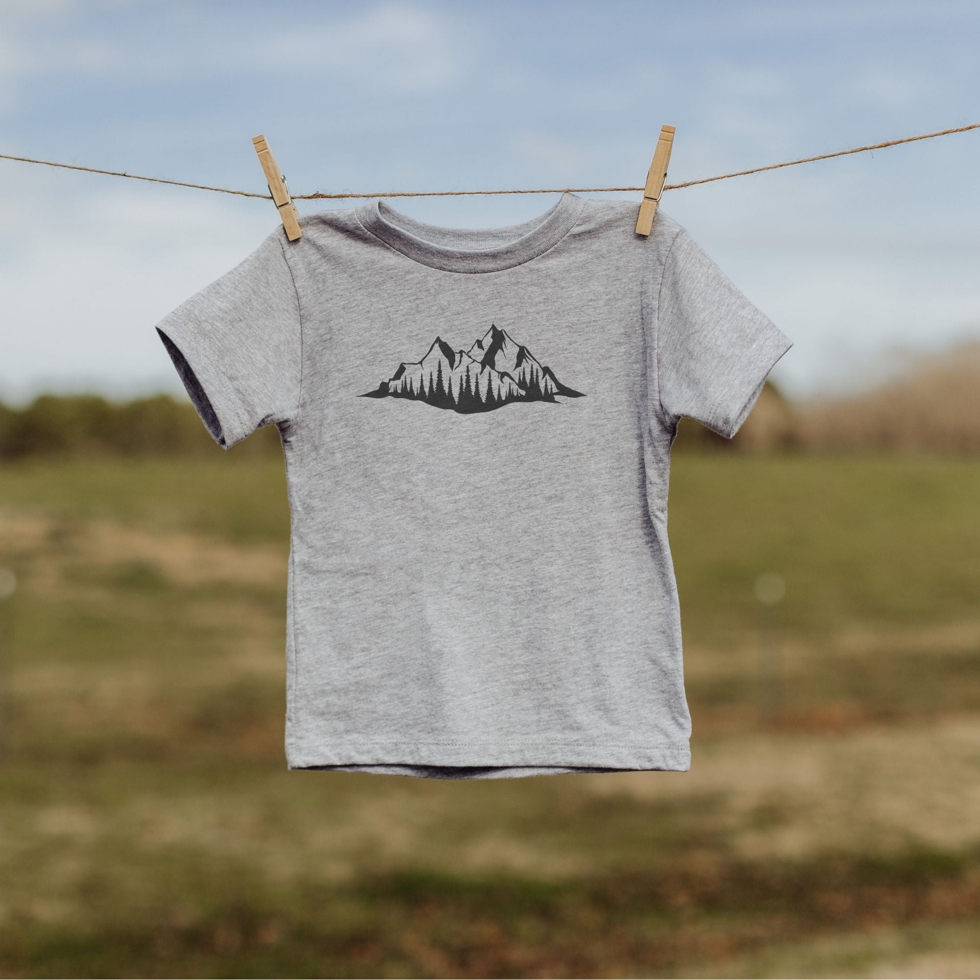Treeline TShirt-Baby & Toddler-208 Tees- 208 Tees, A Women's, Men's and Kids Online Graphic Tee Boutique, Located in Spirit Lake, Idaho