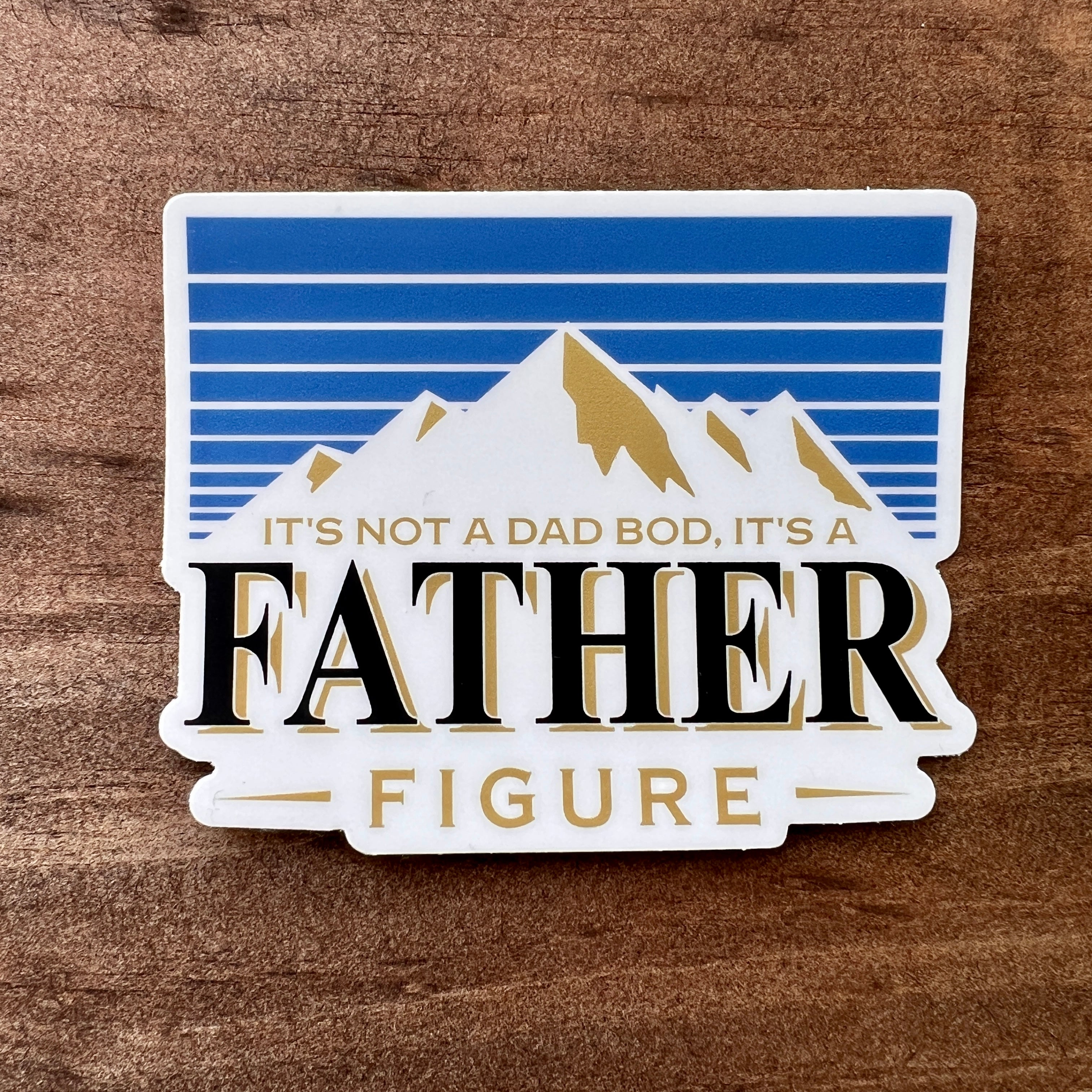 Dad Bod Sticker-Sticker-208 Tees- 208 Tees, A Women's, Men's and Kids Online Graphic Tee Boutique, Located in Spirit Lake, Idaho