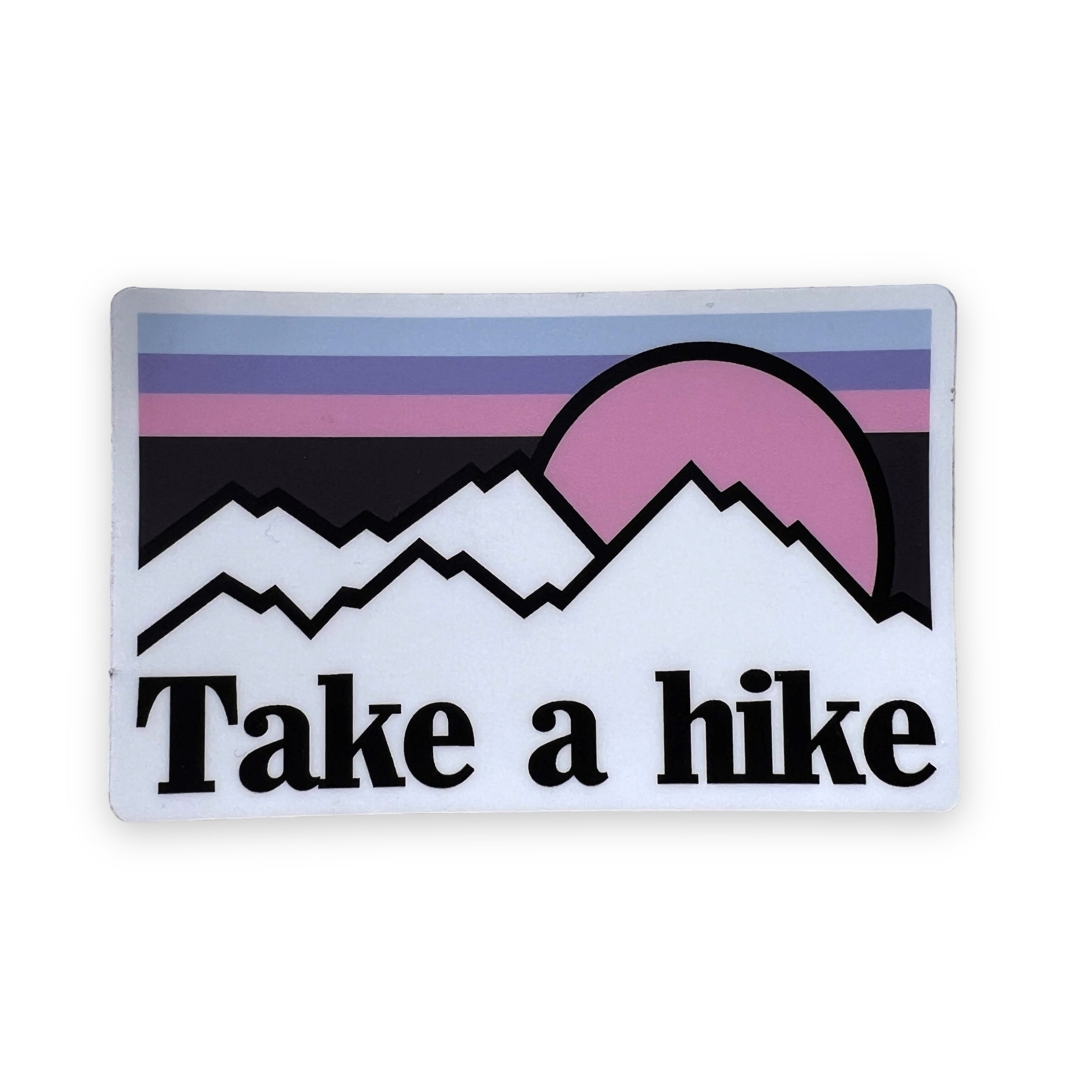 Take A Hike Sticker-Sticker-208 Tees- 208 Tees, A Women's, Men's and Kids Online Graphic Tee Boutique, Located in Spirit Lake, Idaho