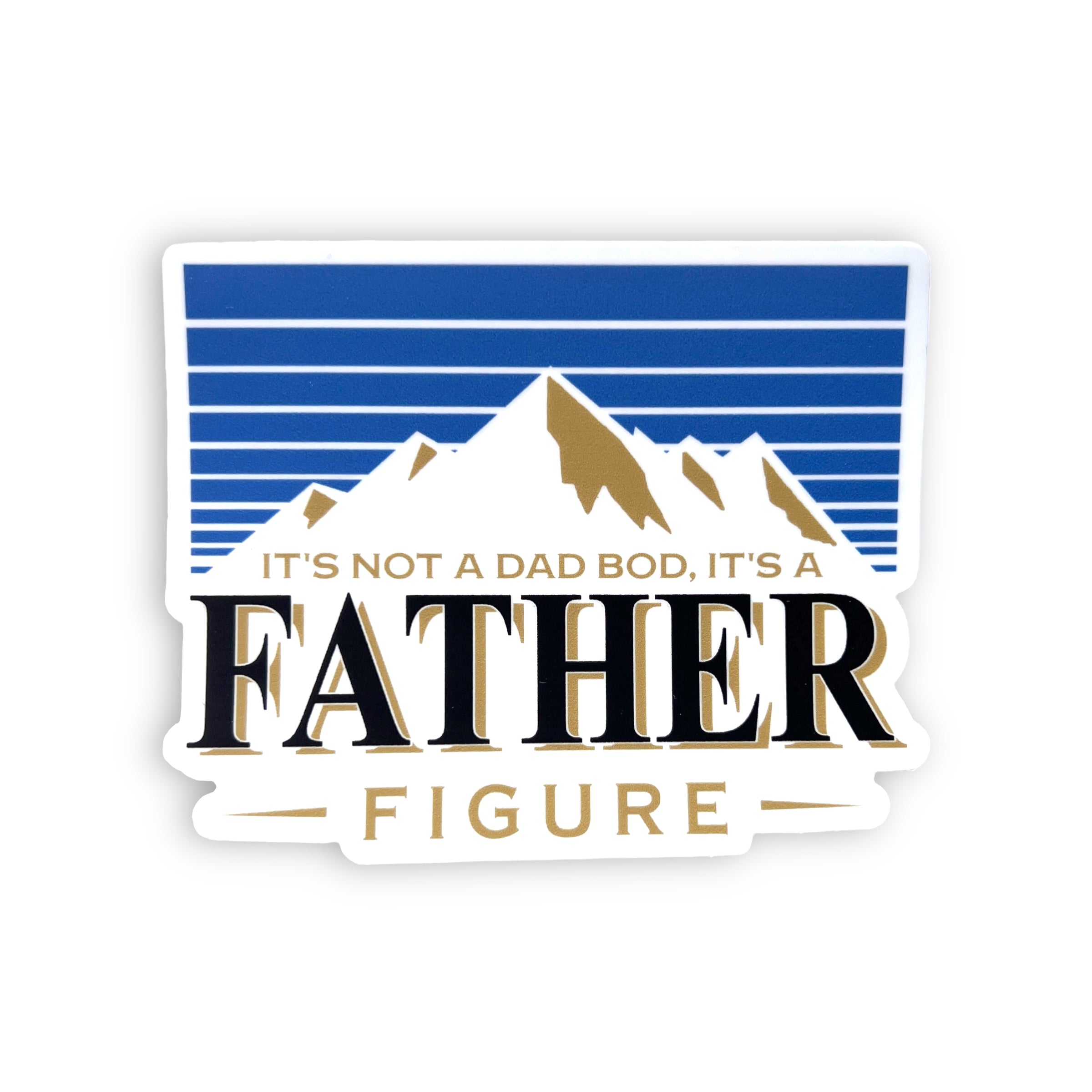 Dad Bod Sticker-Sticker-208 Tees- 208 Tees, A Women's, Men's and Kids Online Graphic Tee Boutique, Located in Spirit Lake, Idaho