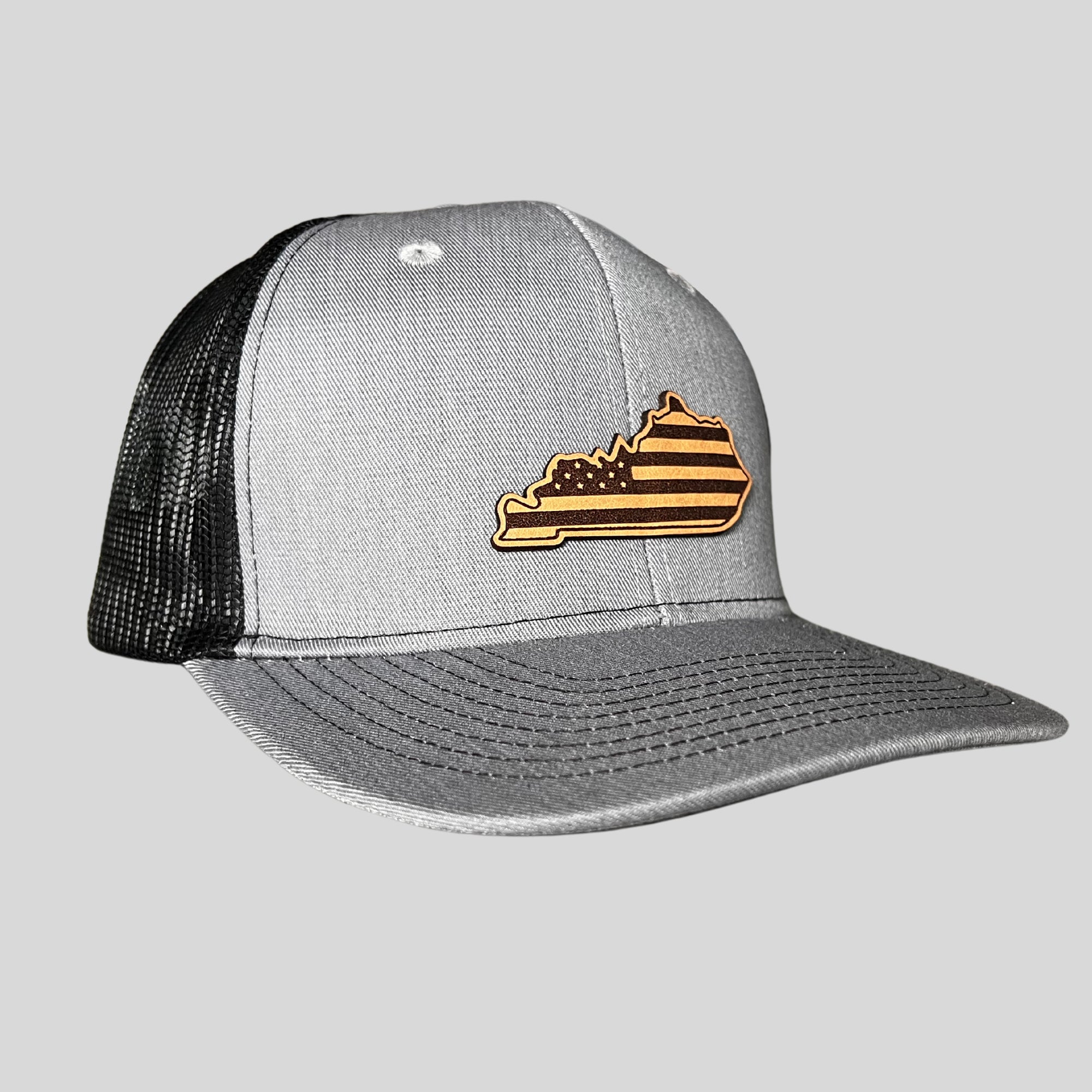 Kentucky Flag Hat-Hats-208 Tees- 208 Tees, A Women's, Men's and Kids Online Graphic Tee Boutique, Located in Spirit Lake, Idaho