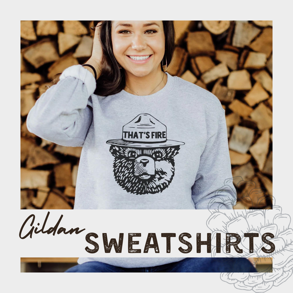 Shop Our Complete Sweatshirts Collection at 208 Tees | A Graphic Tee Company for kids, babies, women and men - located in Athol, Idaho