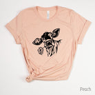 Cute Cow Graphic Tee for Women-208 Tees- 208 Tees, A Women's, Men's and Kids Online Graphic Tee Boutique, Located in Spirit Lake, Idaho