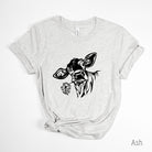 Cute Cow Graphic Tee for Women-208 Tees- 208 Tees, A Women's, Men's and Kids Online Graphic Tee Boutique, Located in Spirit Lake, Idaho