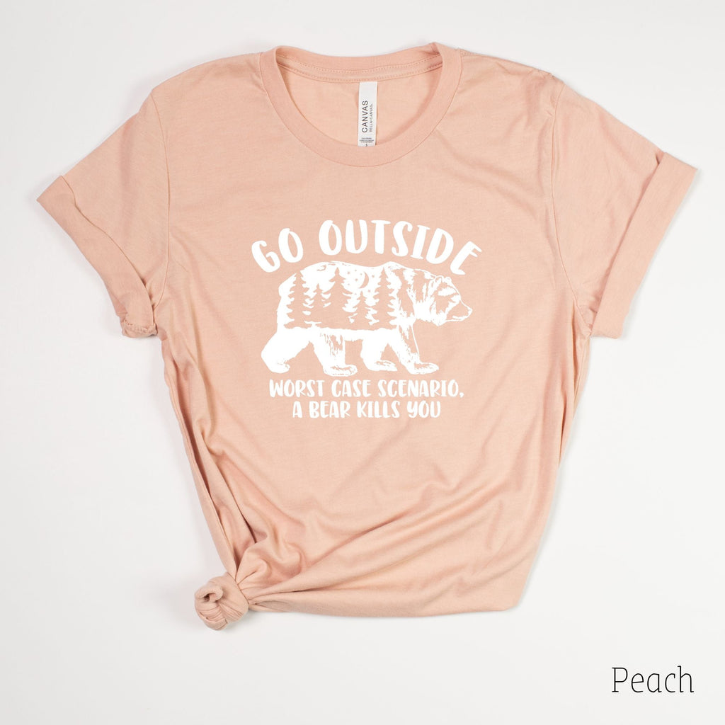 Funny Bear TShirt for Women-208 Tees- 208 Tees, A Women's, Men's and Kids Online Graphic Tee Boutique, Located in Spirit Lake, Idaho