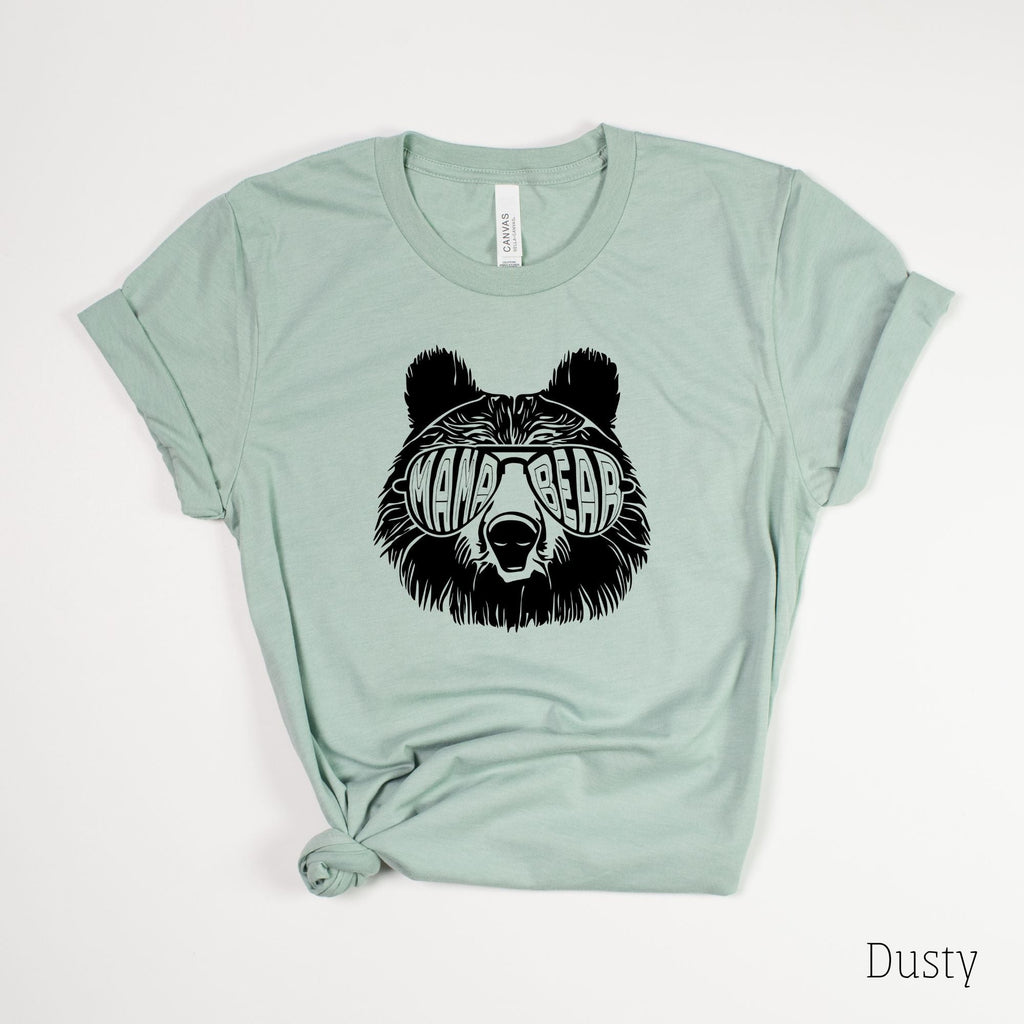 Mama Bear Shirt for Women-208 Tees- 208 Tees, A Women's, Men's and Kids Online Graphic Tee Boutique, Located in Spirit Lake, Idaho