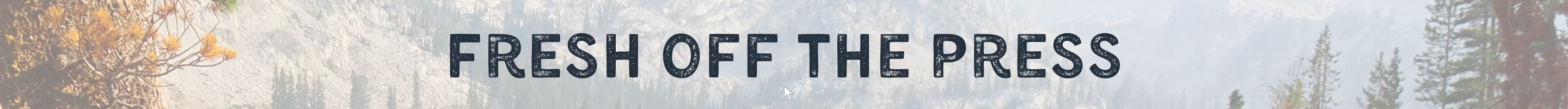 Fresh Off The Press - Shop 208 Tees New Arrivals - Get ready for adventure with our graphic tees | An online graphic t-shirt boutique located in Athol, Idaho