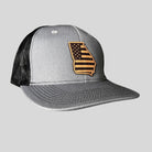 Georgia Flag Hat-Hats-208 Tees- 208 Tees, A Women's, Men's and Kids Online Graphic Tee Boutique, Located in Spirit Lake, Idaho