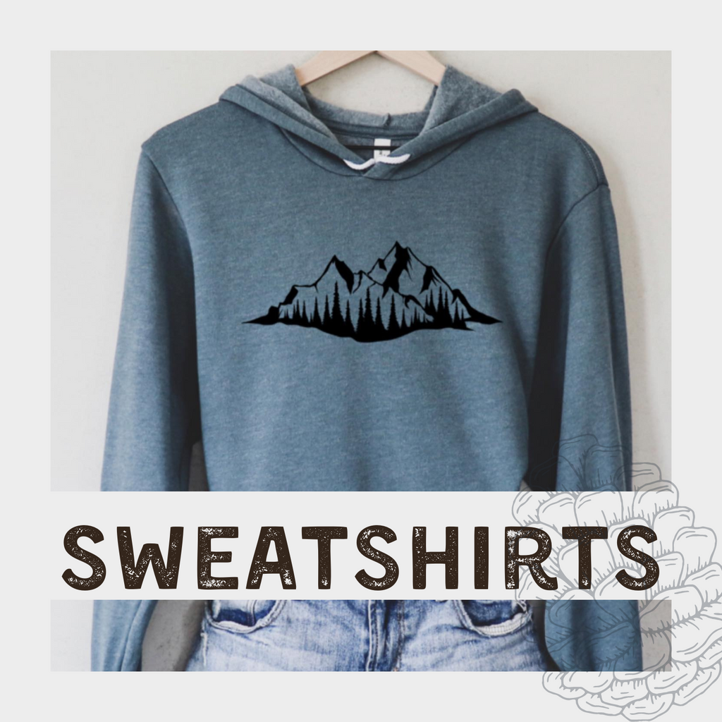 Shop 208 Tees Sweatshirts Collection  - Buttery Soft and Warm Graphic Sweatshirt and Hoodies | An online graphic t-shirt boutique located in Athol, Idaho