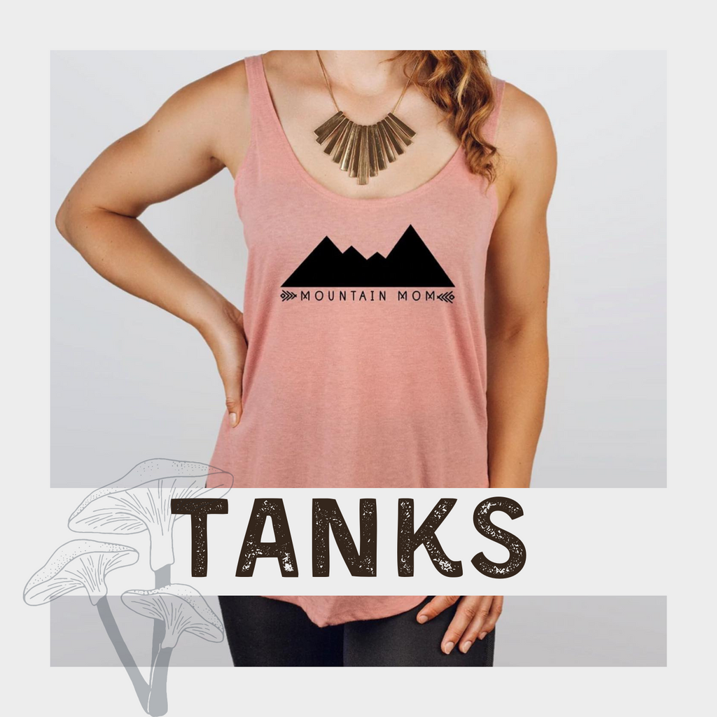 Shop 208 Tees Tank Colleciont  - Shop Sleeveless Graphic Tanks | An online graphic t-shirt boutique located in Athol, Idaho