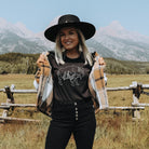 Buffalo T Shirt for Women-208 Tees- 208 Tees, A Women's, Men's and Kids Online Graphic Tee Boutique, Located in Spirit Lake, Idaho