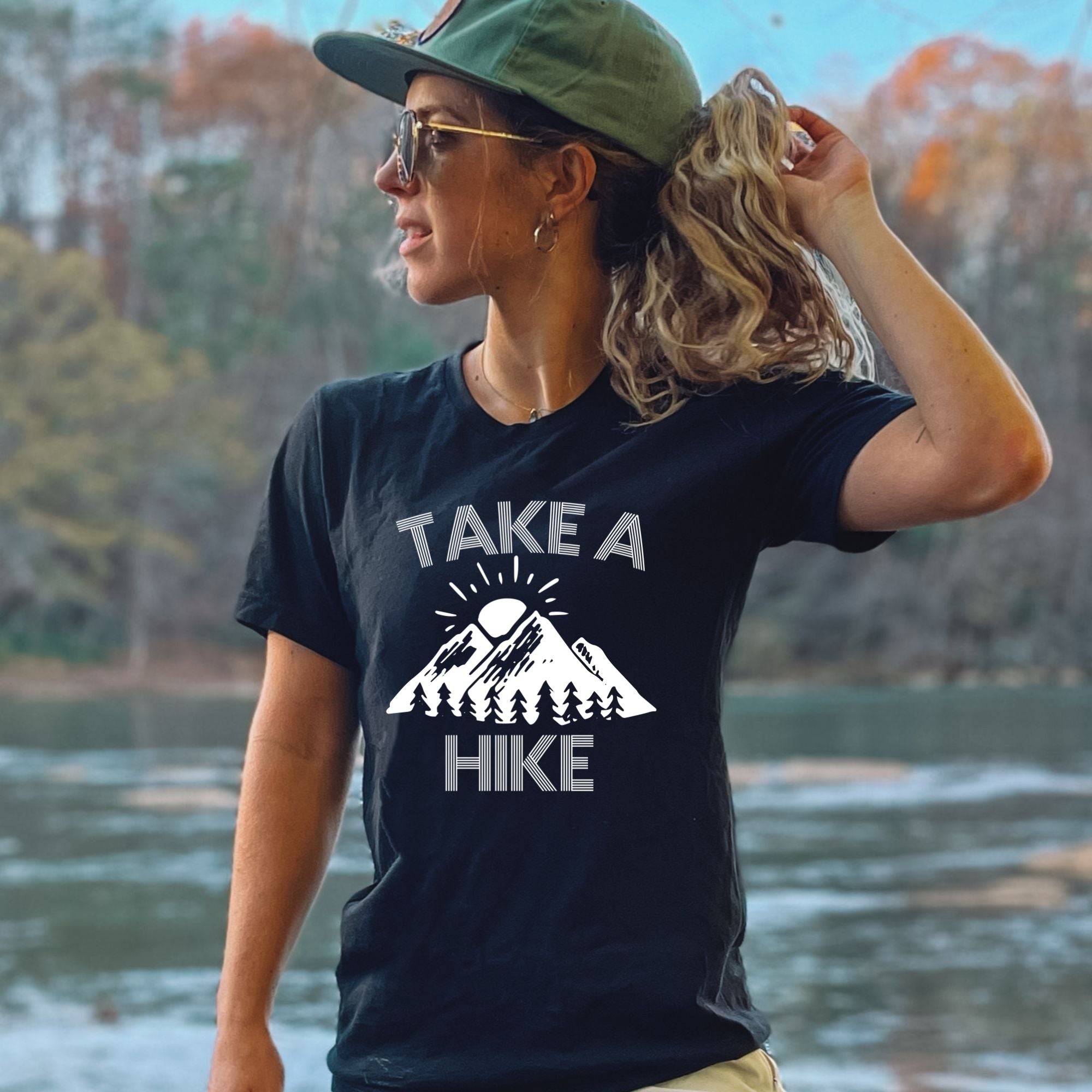 Take A Hike Shirt, Hiking Graphic Tee 31T-208 Tees- 208 Tees, A Women's, Men's and Kids Online Graphic Tee Boutique, Located in Spirit Lake, Idaho