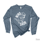 Wine Lover Long Sleeve Shirt for Women, Graphic Tee 39T-Long Sleeves-208 Tees- 208 Tees, A Women's, Men's and Kids Online Graphic Tee Boutique, Located in Spirit Lake, Idaho