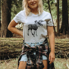 Moose Shirts for Women-208 Tees- 208 Tees, A Women's, Men's and Kids Online Graphic Tee Boutique, Located in Spirit Lake, Idaho