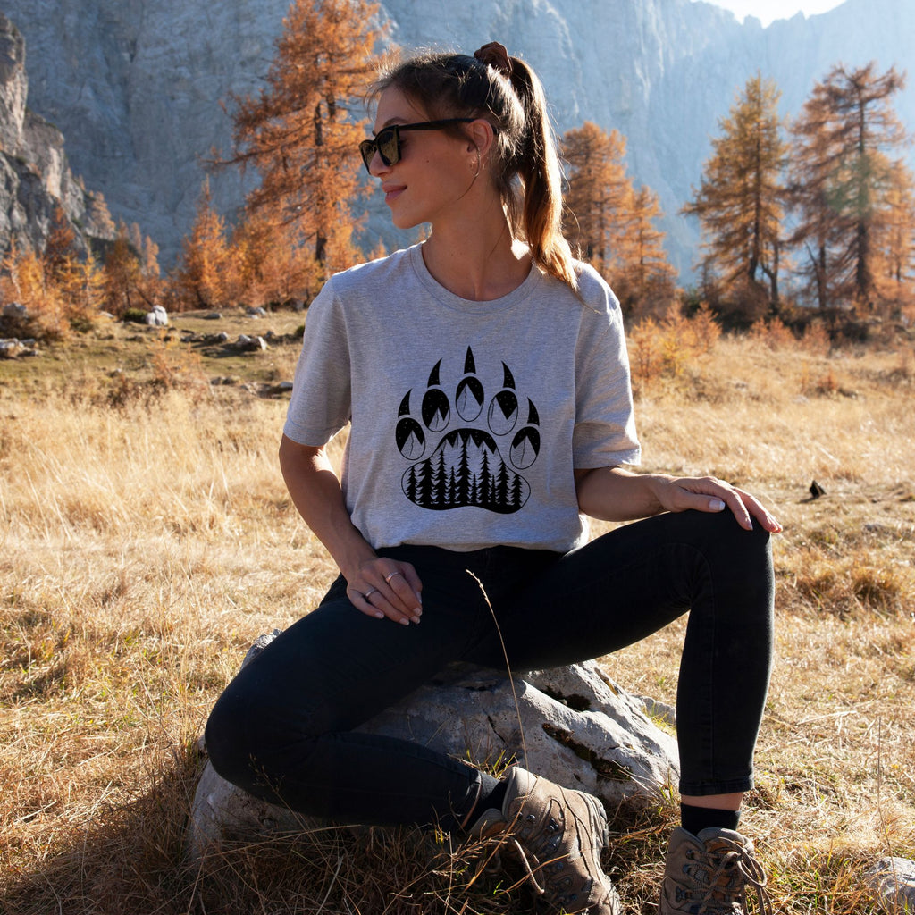 Bear Shirt for Women-208 Tees- 208 Tees, A Women's, Men's and Kids Online Graphic Tee Boutique, Located in Spirit Lake, Idaho