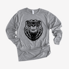 Papa Bear Long Sleeve 25T-Long Sleeves-208 Tees- 208 Tees, A Women's, Men's and Kids Online Graphic Tee Boutique, Located in Spirit Lake, Idaho