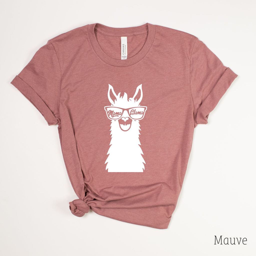 Mama Llama Shirt for Women-208 Tees- 208 Tees, A Women's, Men's and Kids Online Graphic Tee Boutique, Located in Spirit Lake, Idaho