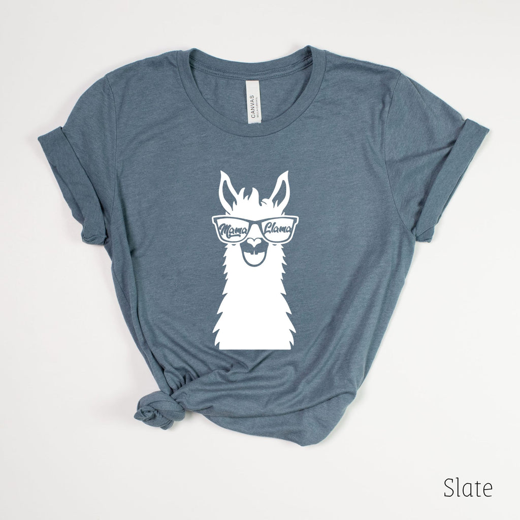 Mama Llama Shirt for Women-208 Tees- 208 Tees, A Women's, Men's and Kids Online Graphic Tee Boutique, Located in Spirit Lake, Idaho