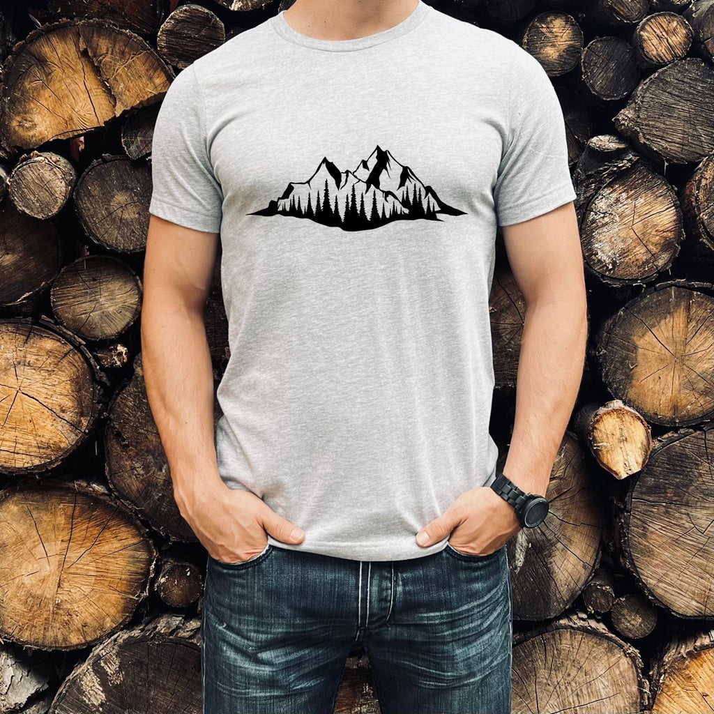 Treeline TShirt for Men-Mens Tees-208 Tees- 208 Tees, A Women's, Men's and Kids Online Graphic Tee Boutique, Located in Spirit Lake, Idaho