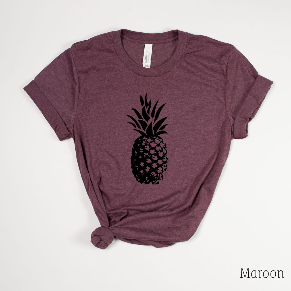 Pineapple TShirt Graphic Tee 27T-208 Tees- 208 Tees, A Women's, Men's and Kids Online Graphic Tee Boutique, Located in Spirit Lake, Idaho