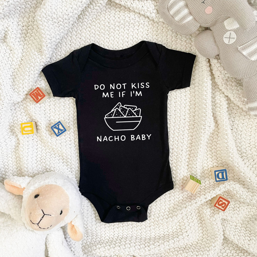 Nacho Baby Bodysuit-Baby & Toddler-208 Tees- 208 Tees, A Women's, Men's and Kids Online Graphic Tee Boutique, Located in Spirit Lake, Idaho