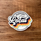 Support Local Sticker-Sticker-208 Tees- 208 Tees, A Women's, Men's and Kids Online Graphic Tee Boutique, Located in Spirit Lake, Idaho