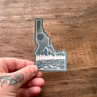Idaho Sun Sticker-Sticker-208 Tees- 208 Tees, A Women's, Men's and Kids Online Graphic Tee Boutique, Located in Spirit Lake, Idaho