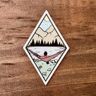 Pitch a Hammock Sticker-Sticker-208 Tees- 208 Tees, A Women's, Men's and Kids Online Graphic Tee Boutique, Located in Spirit Lake, Idaho