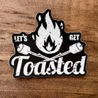 Let's Get Toasted Sticker-Sticker-208 Tees- 208 Tees, A Women's, Men's and Kids Online Graphic Tee Boutique, Located in Spirit Lake, Idaho