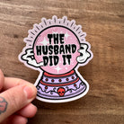 True Crime Sticker-Sticker-208 Tees- 208 Tees, A Women's, Men's and Kids Online Graphic Tee Boutique, Located in Spirit Lake, Idaho