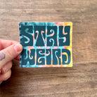 Stay Weird Sticker-Sticker-208 Tees- 208 Tees, A Women's, Men's and Kids Online Graphic Tee Boutique, Located in Spirit Lake, Idaho