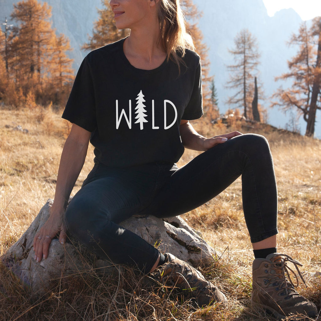 Wild Tree Shirt For Nature Loving Women-208 Tees- 208 Tees, A Women's, Men's and Kids Online Graphic Tee Boutique, Located in Spirit Lake, Idaho