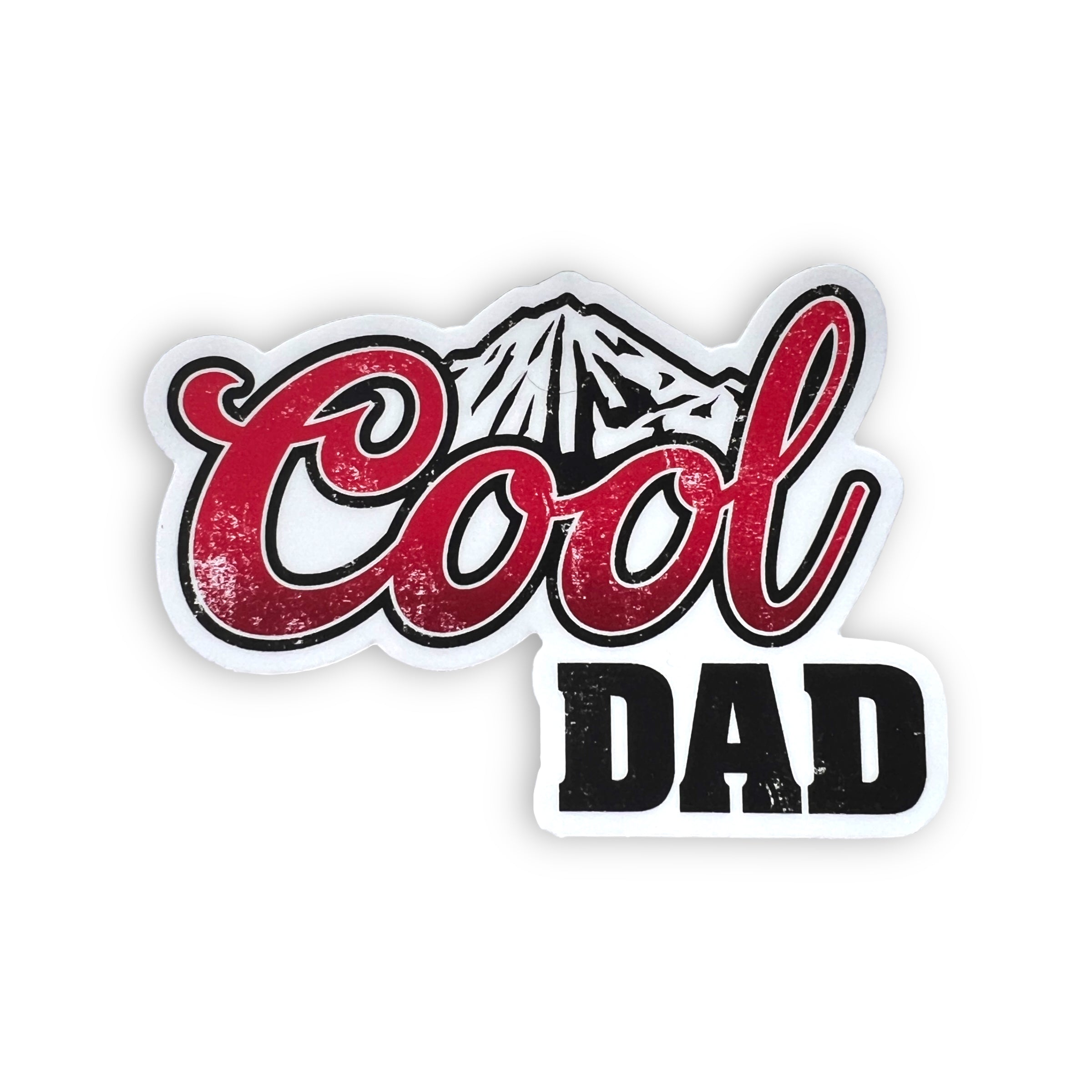 Cool Dad Sticker-Sticker-208 Tees- 208 Tees, A Women's, Men's and Kids Online Graphic Tee Boutique, Located in Spirit Lake, Idaho