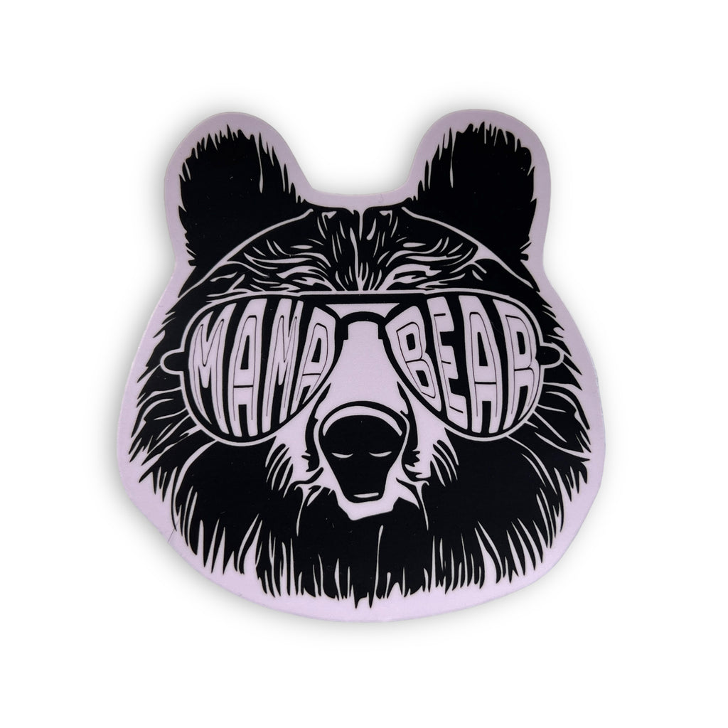 Mama Bear Sticker-Sticker-208 Tees- 208 Tees, A Women's, Men's and Kids Online Graphic Tee Boutique, Located in Spirit Lake, Idaho