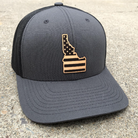 Idaho Flag Hat-Hats-208 Tees- 208 Tees, A Women's, Men's and Kids Online Graphic Tee Boutique, Located in Spirit Lake, Idaho