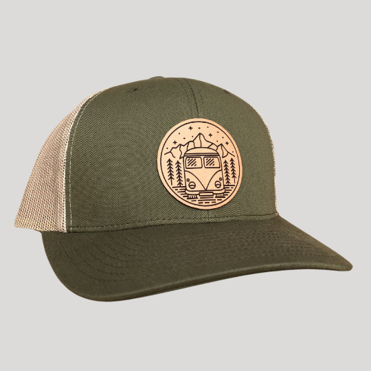 Roadtrip Hat-Hats-208 Tees- 208 Tees, A Women's, Men's and Kids Online Graphic Tee Boutique, Located in Spirit Lake, Idaho