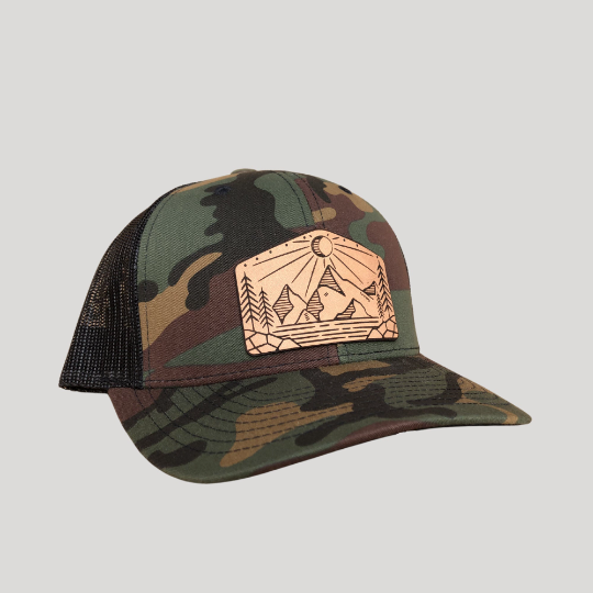 Pentagon Hat-Hats-208 Tees- 208 Tees, A Women's, Men's and Kids Online Graphic Tee Boutique, Located in Spirit Lake, Idaho