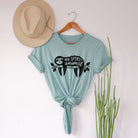 Sloth T Shirt, Relax Shirt for Women, Sloth is my Spirit Animal, Sloth T Shirt, Womens Graphic Tees, Gift for Wife, Sloth Lover-208 Tees- 208 Tees, A Women's, Men's and Kids Online Graphic Tee Boutique, Located in Spirit Lake, Idaho