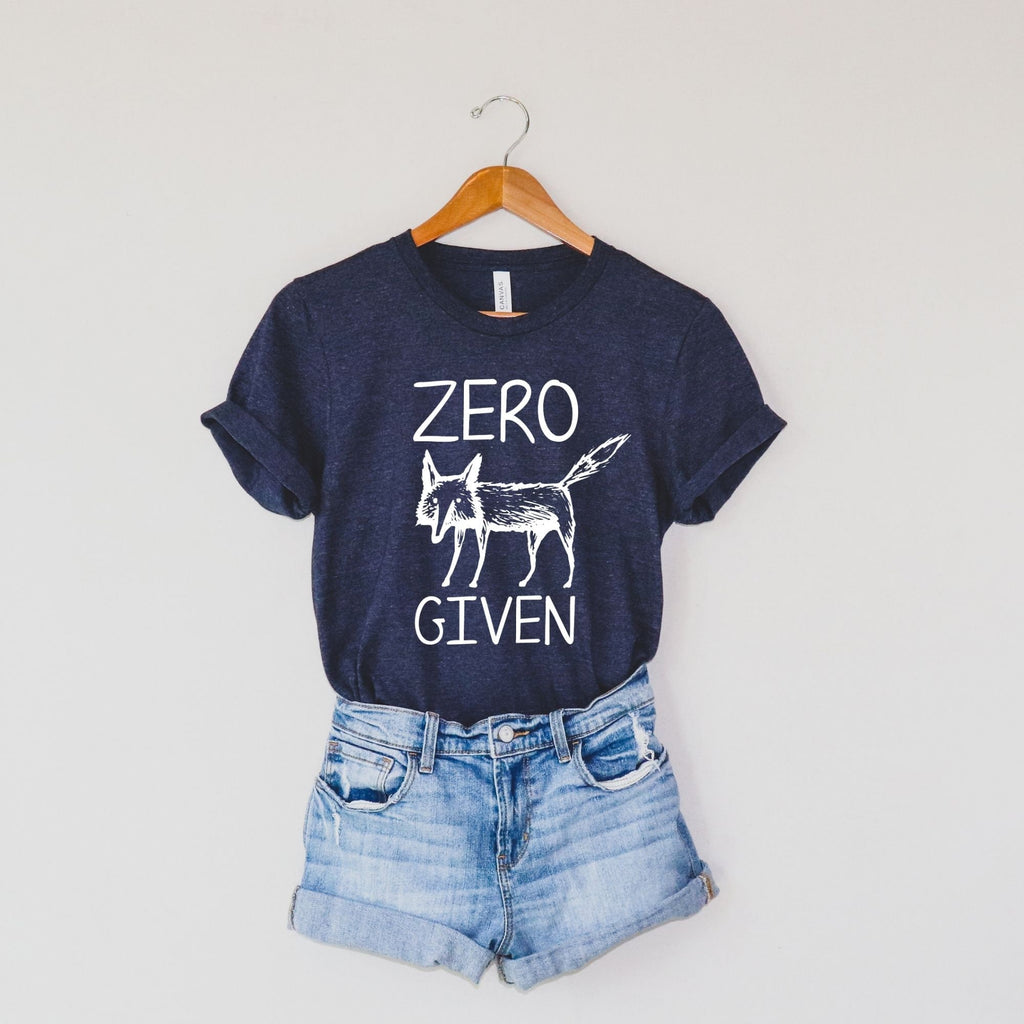 Zero Fox Shirt, Funny Shirts for Women-208 Tees- 208 Tees, A Women's, Men's and Kids Online Graphic Tee Boutique, Located in Spirit Lake, Idaho