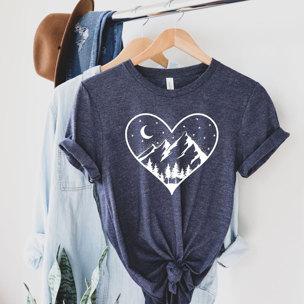 Love for Nature TShirt for Women-208 Tees- 208 Tees, A Women's, Men's and Kids Online Graphic Tee Boutique, Located in Spirit Lake, Idaho